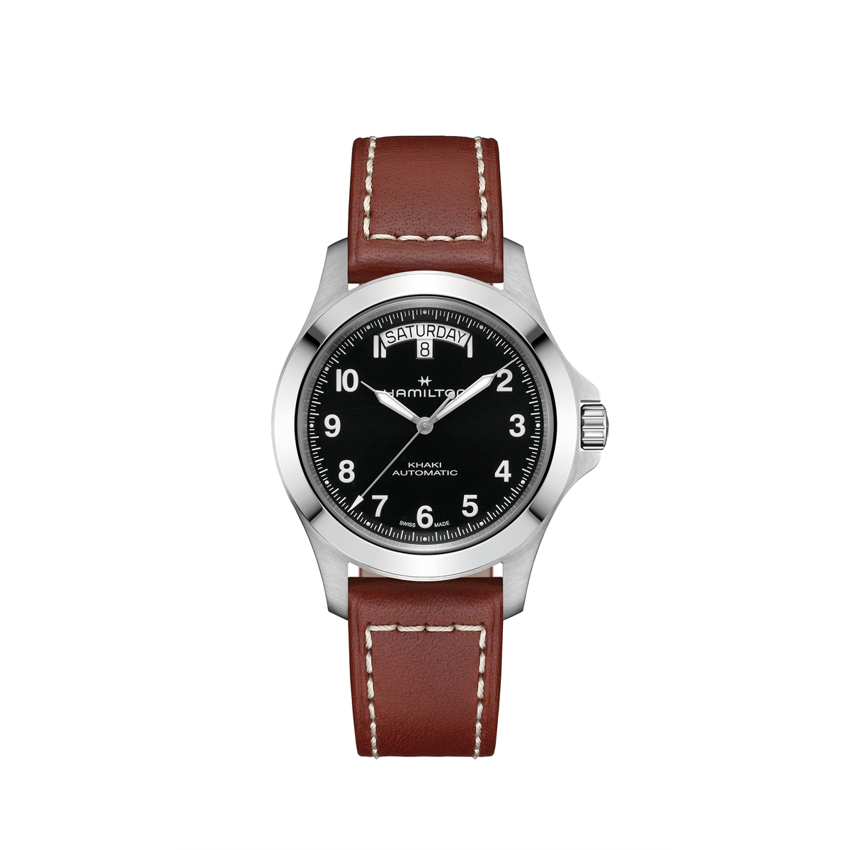 Hamilton Khaki Field King Day-Date 40mm Black Dial – Meierotto